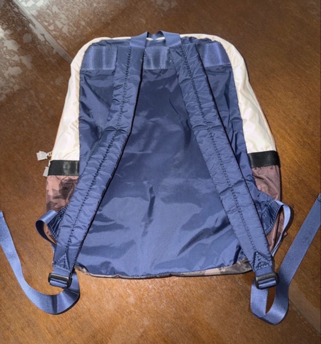 Zaini: K-Way mehrfarbiger Nylon-Rucksack – Usato da Roveredo GR venduto da caru88 1