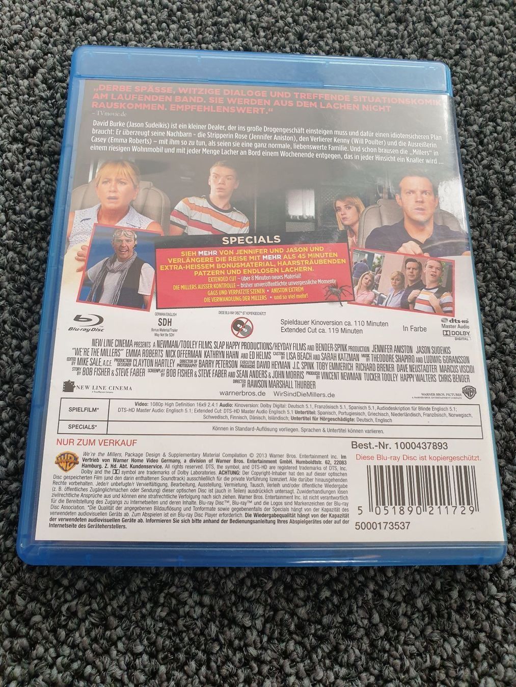 Tutti i DVDs: WIR SIND DIE MILLERS – Usato da Ruswil venduto da jan_bxl5 1