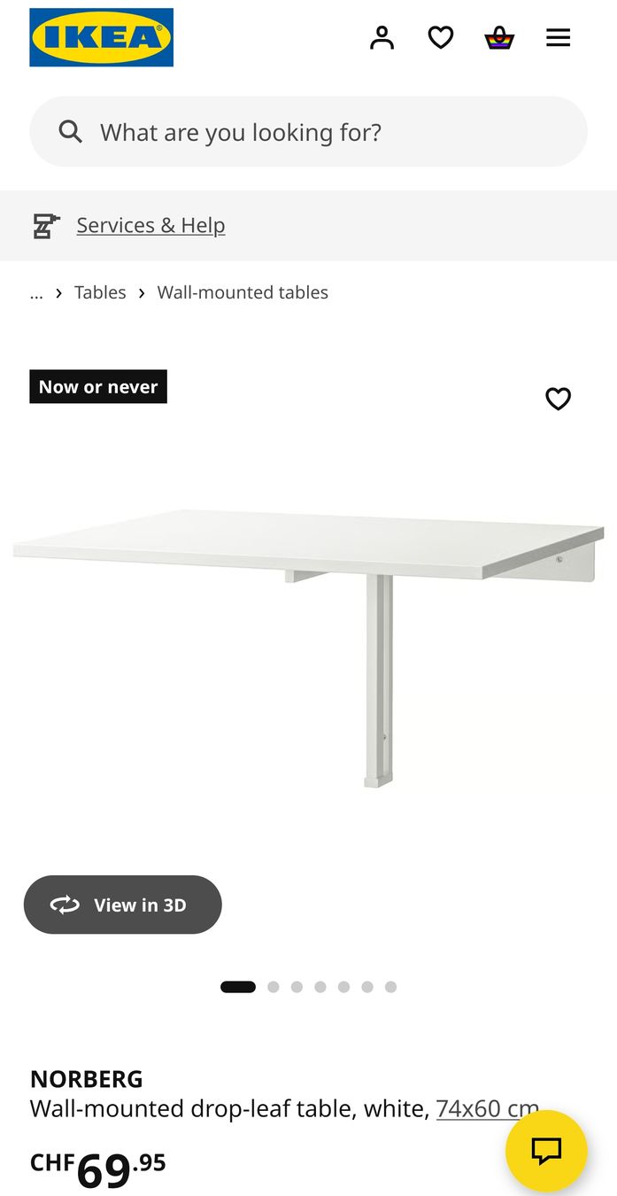 Ikea Tavoli: Ikea Klapptisch – Usato da Zürich venduto da seconda_chance 1