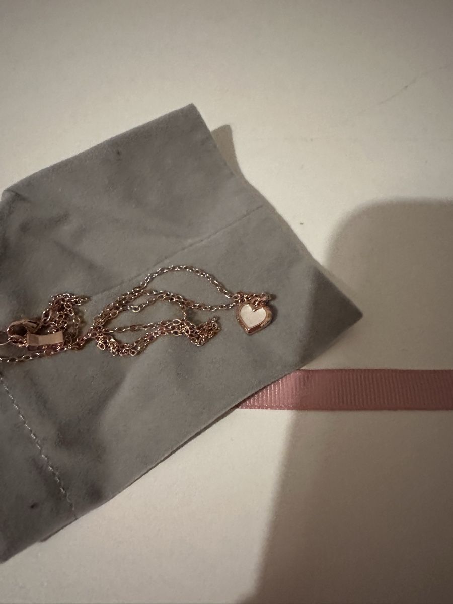 Catenine: Collana a cuore oro rosa – Nuovo (secondo la descrizione) da Mendrisio venduto da ketolin 1