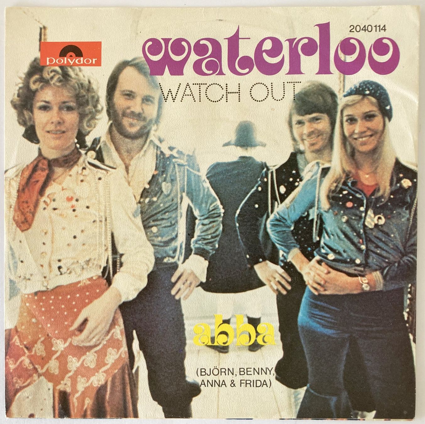 Schallplatten: ABBA - WATERLOO – Gebraucht aus Bottens von hotter-than-hell