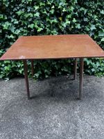 Vintage Holztisch Kompakter Beistelltisch 70x50cm