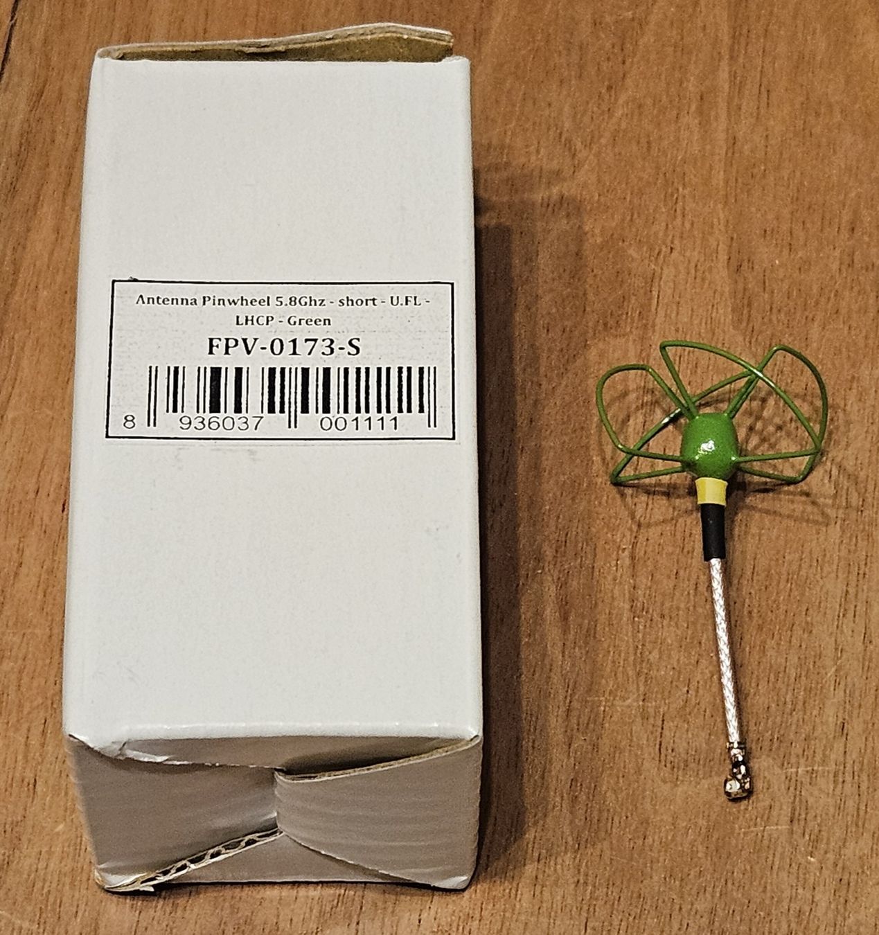 Radiocomunicazione: Antenne Pinwheel 5.8Ghz LHCP – Nuovo e nell'imballaggio originale da Bern venduto da Kramerladen