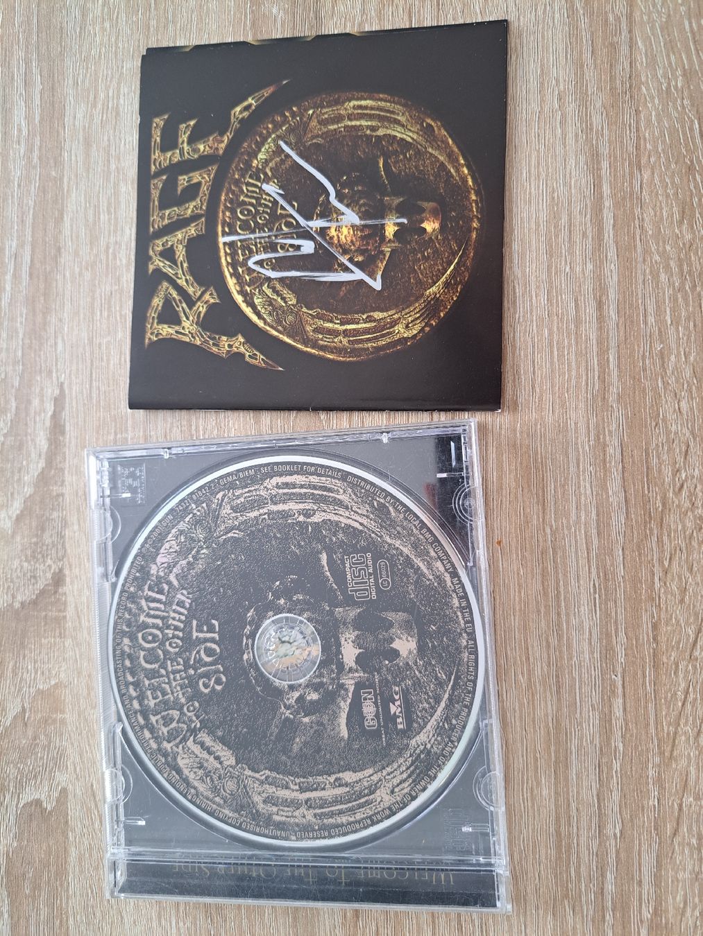 CD: Rage CD signé "Welcome to the other side" – Usato da Sierre venduto da ronhextall