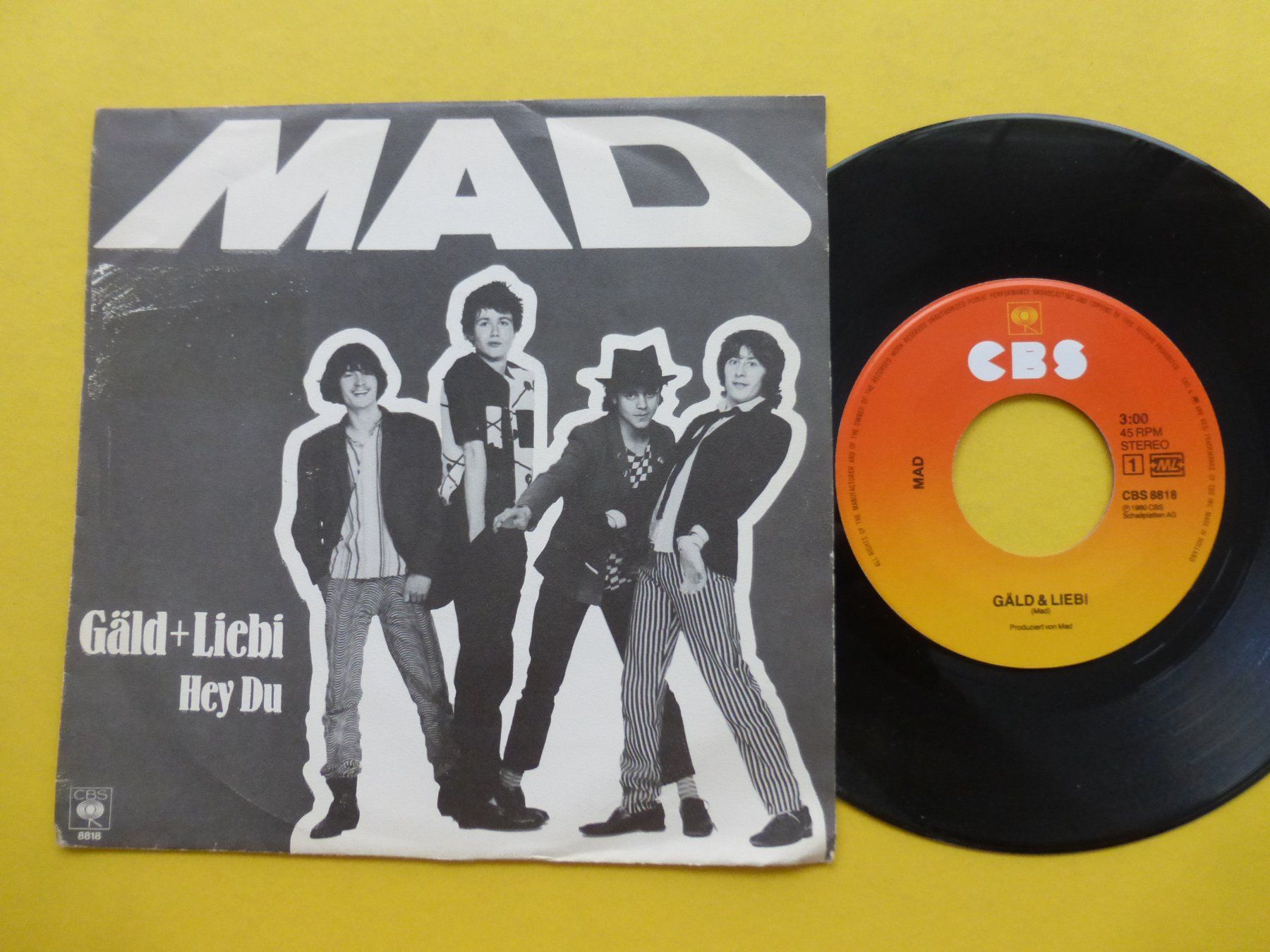 Dischi in vinile: Mad – Gäld + Liebi – Usato da Zürich venduto da Swiss57