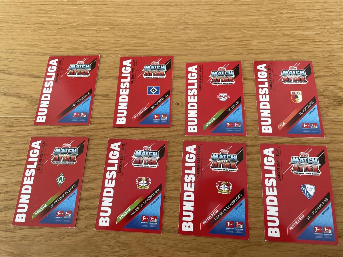 Topps Carte collezionabili: Bundesliga Panini 2021/2022 – Nuovo (secondo la descrizione) da Berg TG venduto da Goldfroeschli 1