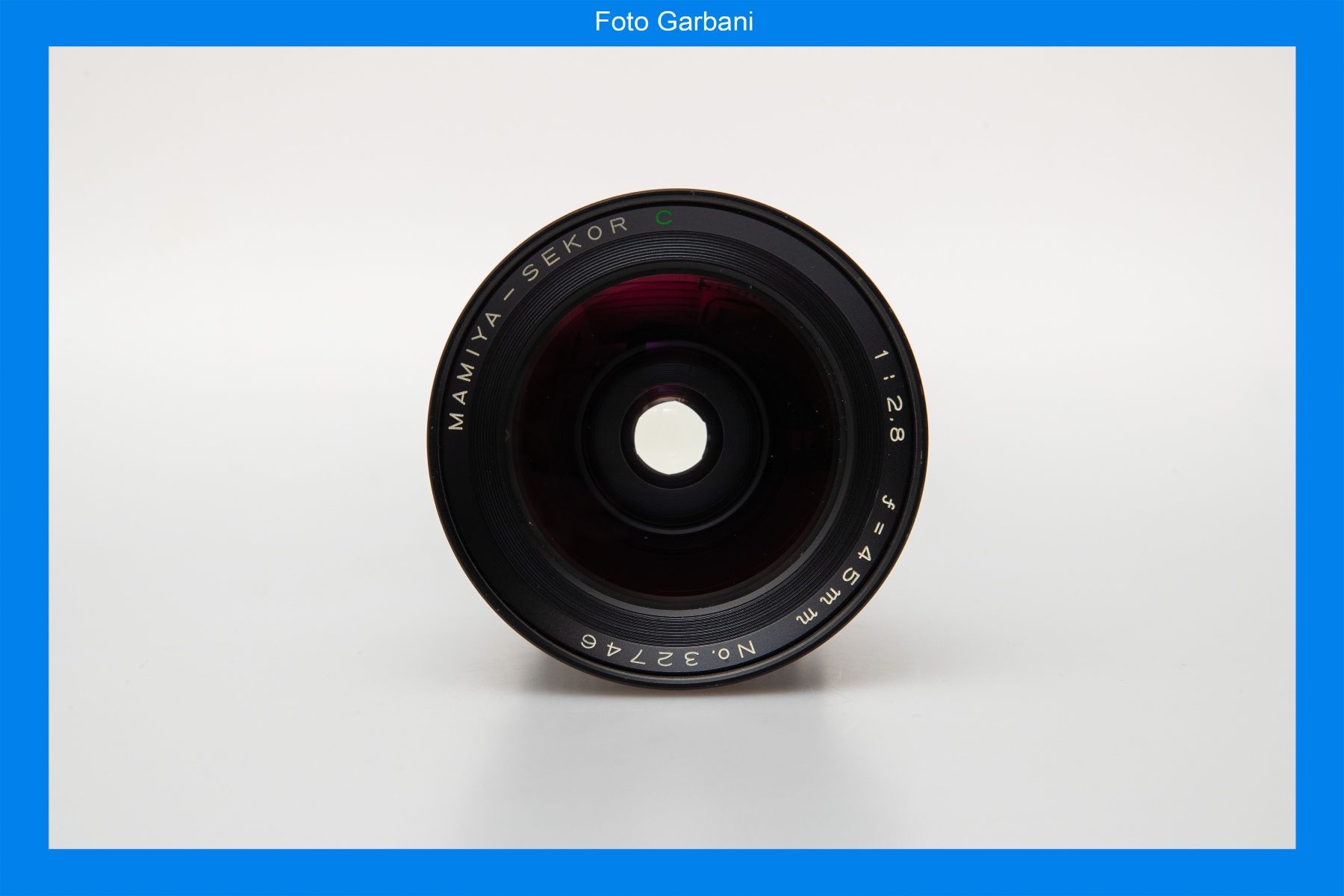 Mamiya Objektive: Mamiya-Sekor C 45mm f2.8 – Gebraucht aus Muralto von FotoGarbani 1
