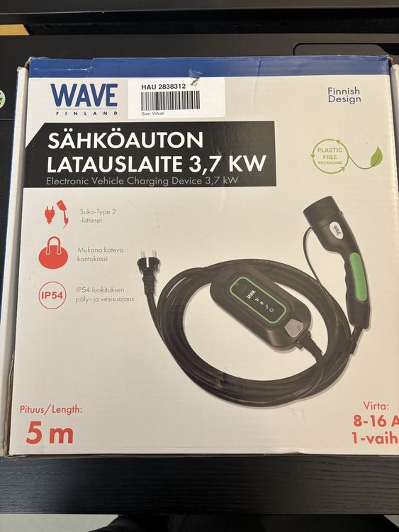 Wave EV 3-Phase Electric Car Charger, 11 kW, 3 x 16 A, Type (Gebraucht ...