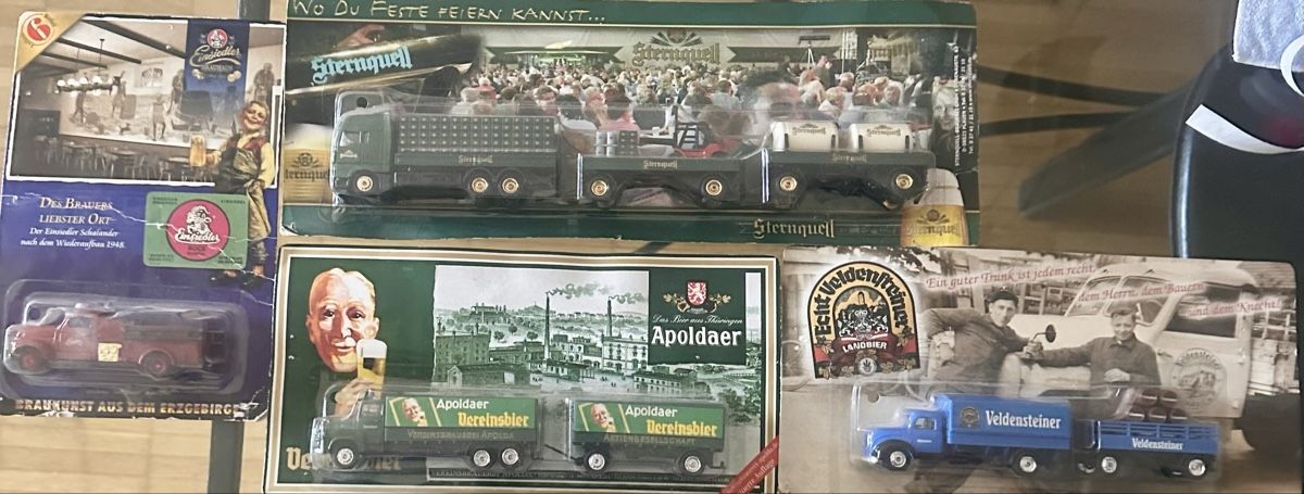 Kit di modellismo & Modellini statici: 8 Model Lastwagen  – Nuovo e nell'imballaggio originale da Malters venduto da Gustov 1