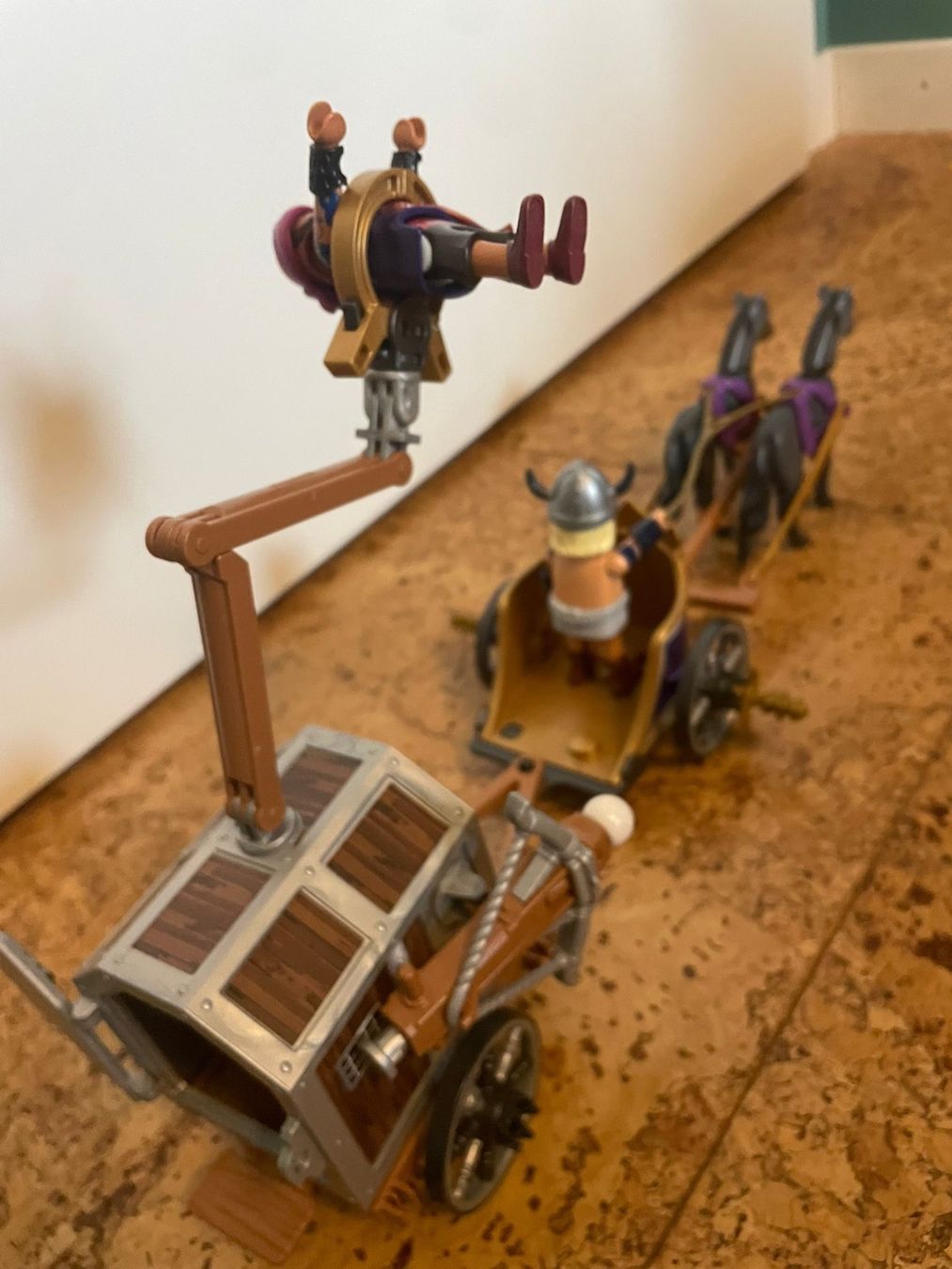Playmobil Giocattoli: Playmobil, Streitwagen mit Gefängniswagen – Usato da Spiez venduto da Hekjiani 1