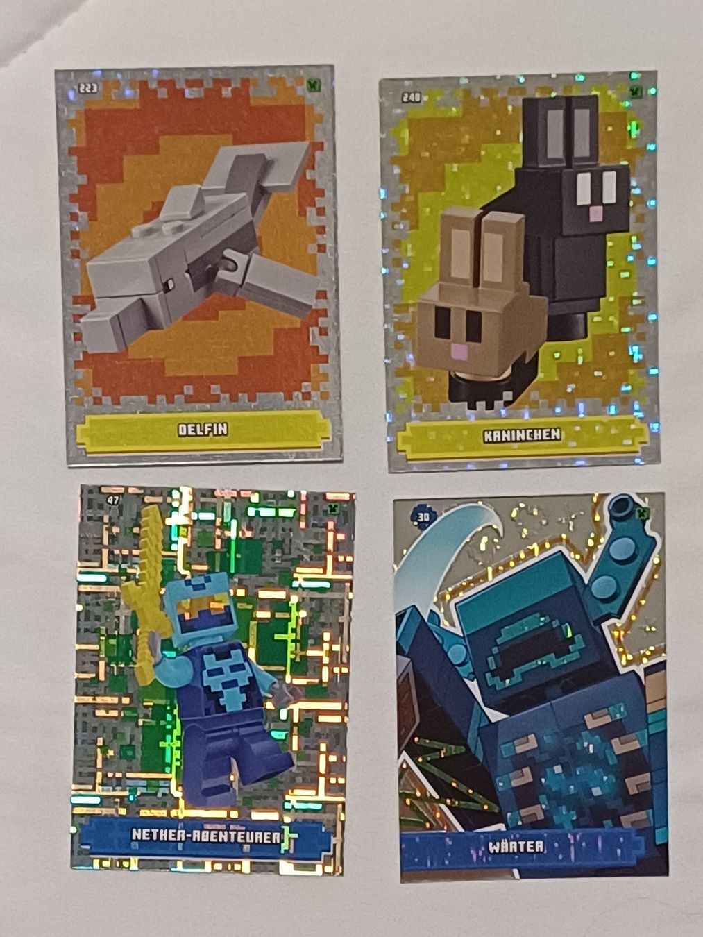 Cartoline: Lego Minecraft Sammelkarten 4 Stk. – Usato da Effretikon venduto da Zitinjac