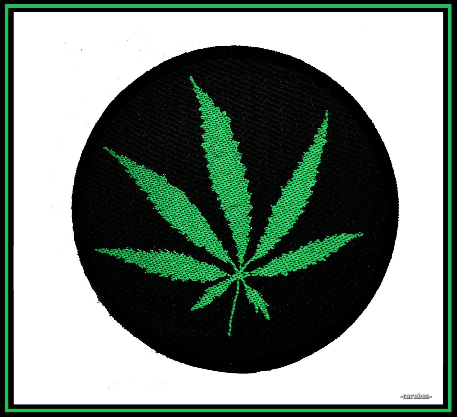Toppe: Aufnäher Cannabis - Nr. 3922 – Nuovo (secondo la descrizione) da Winterthur venduto da --carabao--