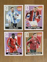 Panini FIFA Extra Sticker Messi Haaland Davies Ronaldo