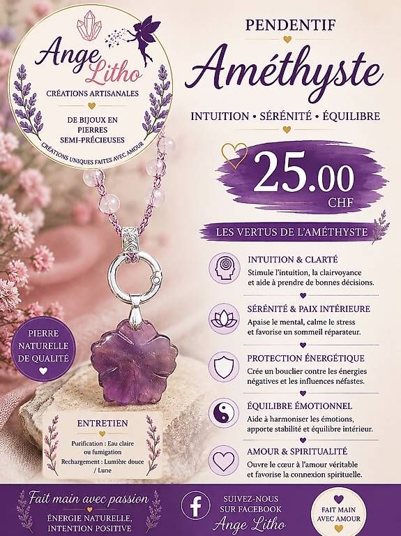 Anhänger: Bijoux en pierres semi-précieuses  – Gebraucht aus Mase von pjc71 3