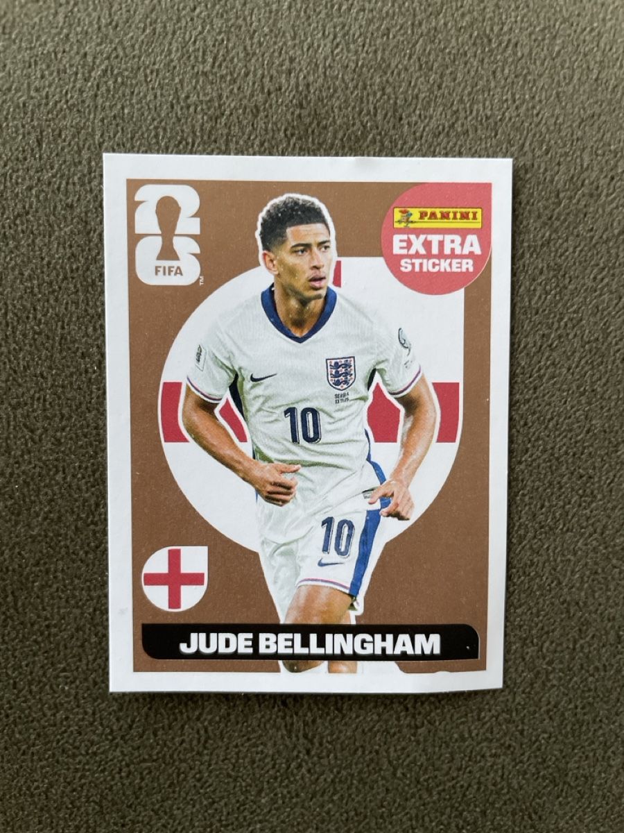 Panini Carte collezionabili: Panini extra sticker Bellingham bronze – Nuovo e nell'imballaggio originale da Egg b. Zürich venduto da MB39