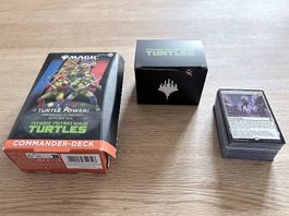 Magic, Ninja Turtles, Commander-Deck, Deutsch
