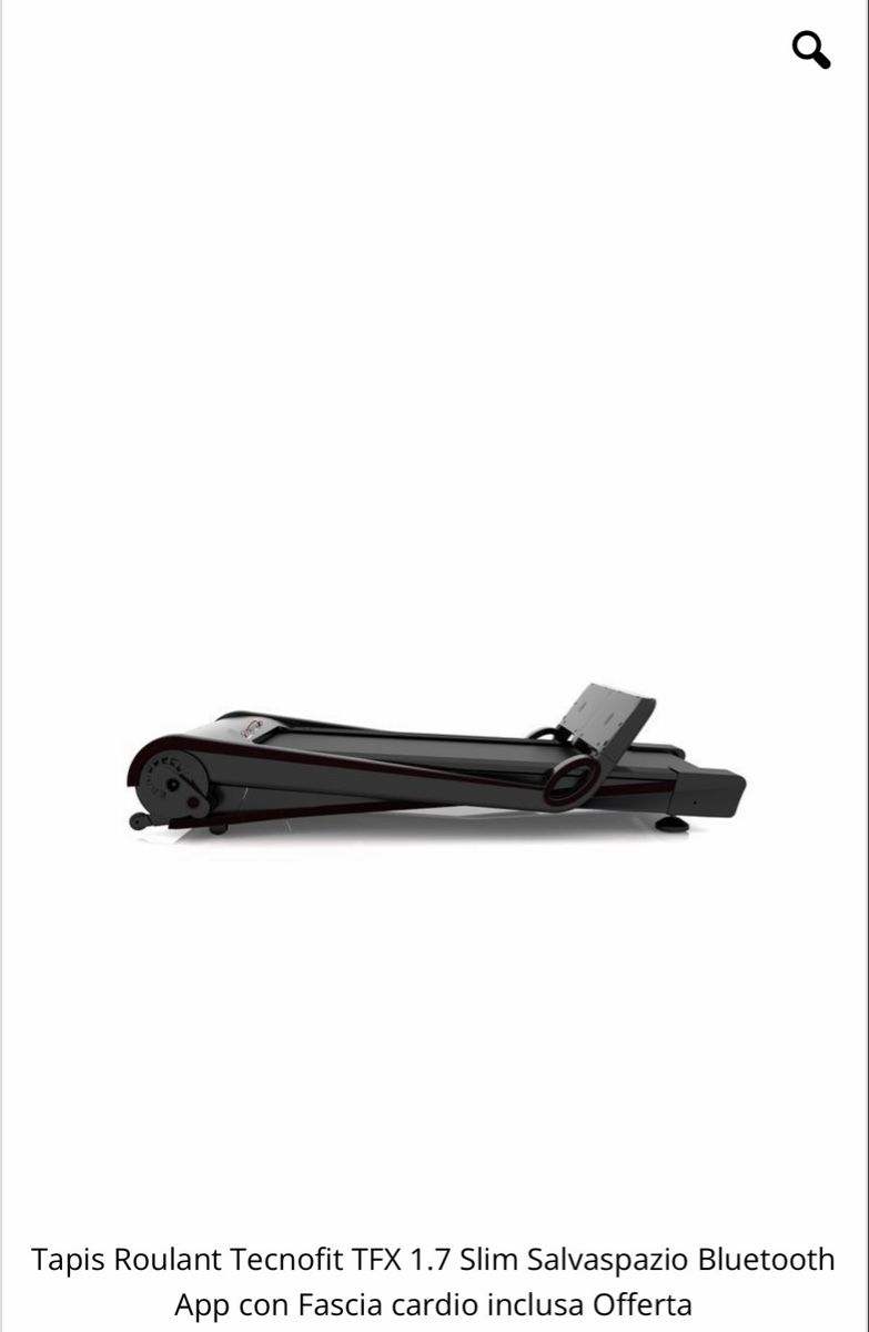 Hometrainer: Tapis roulant Tecnofit TFX 1.7 Slim – Nuovo (secondo la descrizione) da Kollbrunn venduto da pis_qtq8 4
