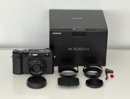 Fujifilm X100VI schwarz, neuwertig, viel Zubehör