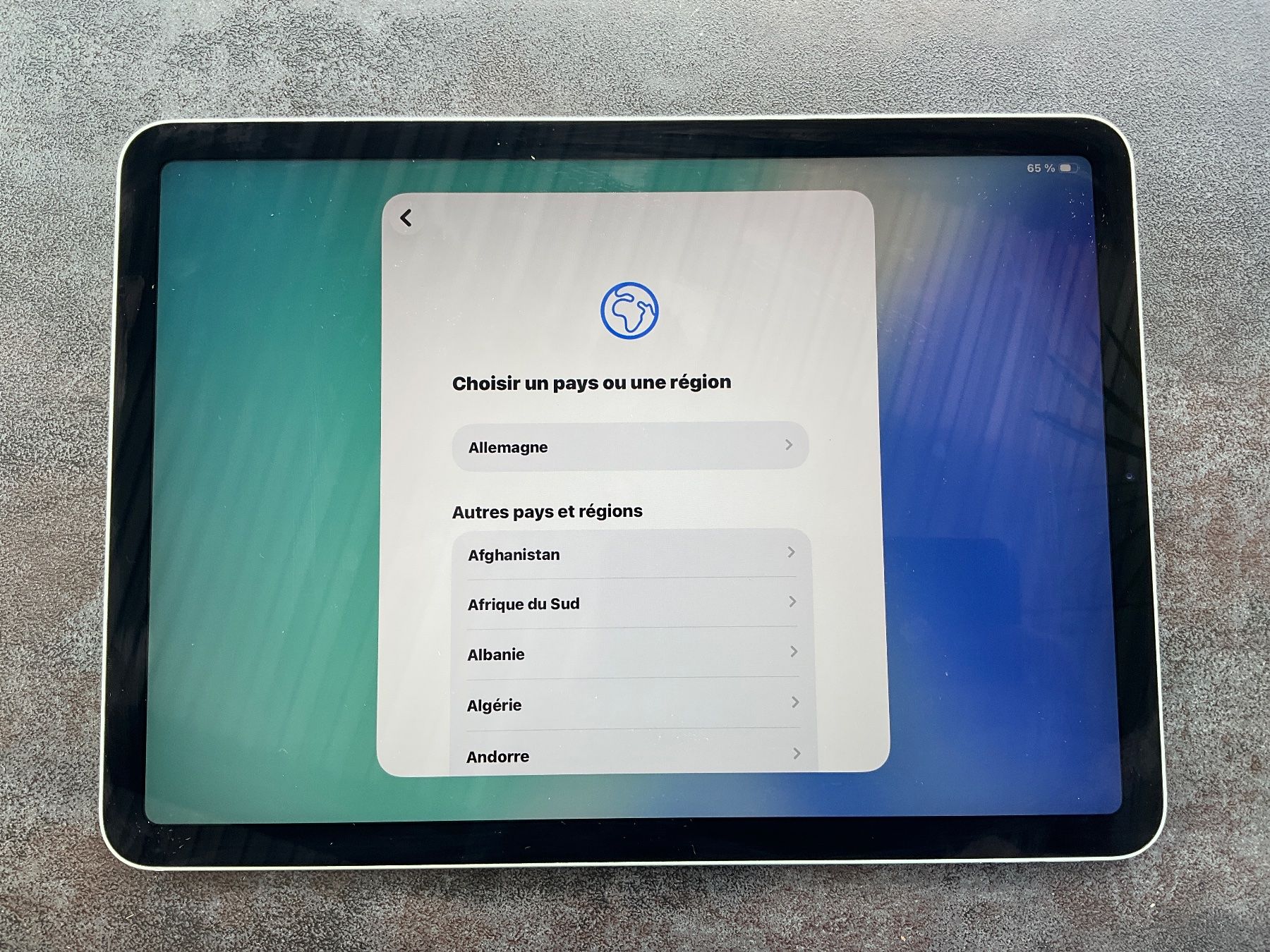Apple Tablettes PC: Tablette Apple iPad Air 4e génération , 256 GO – D'occasion à Avenches par Lactobacille 2