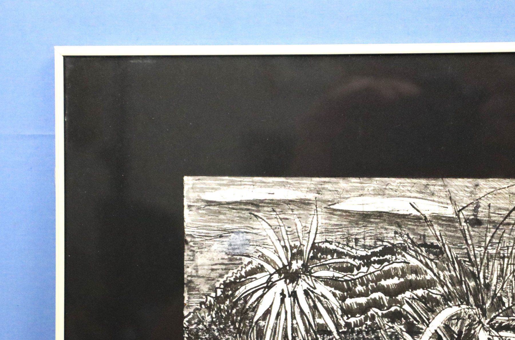 Gemälde: Monika Buchmann-Helbling 1925-2004, "Vulkanlandschaft" – Gebraucht aus Zug von Kunst-Fundgrube 8