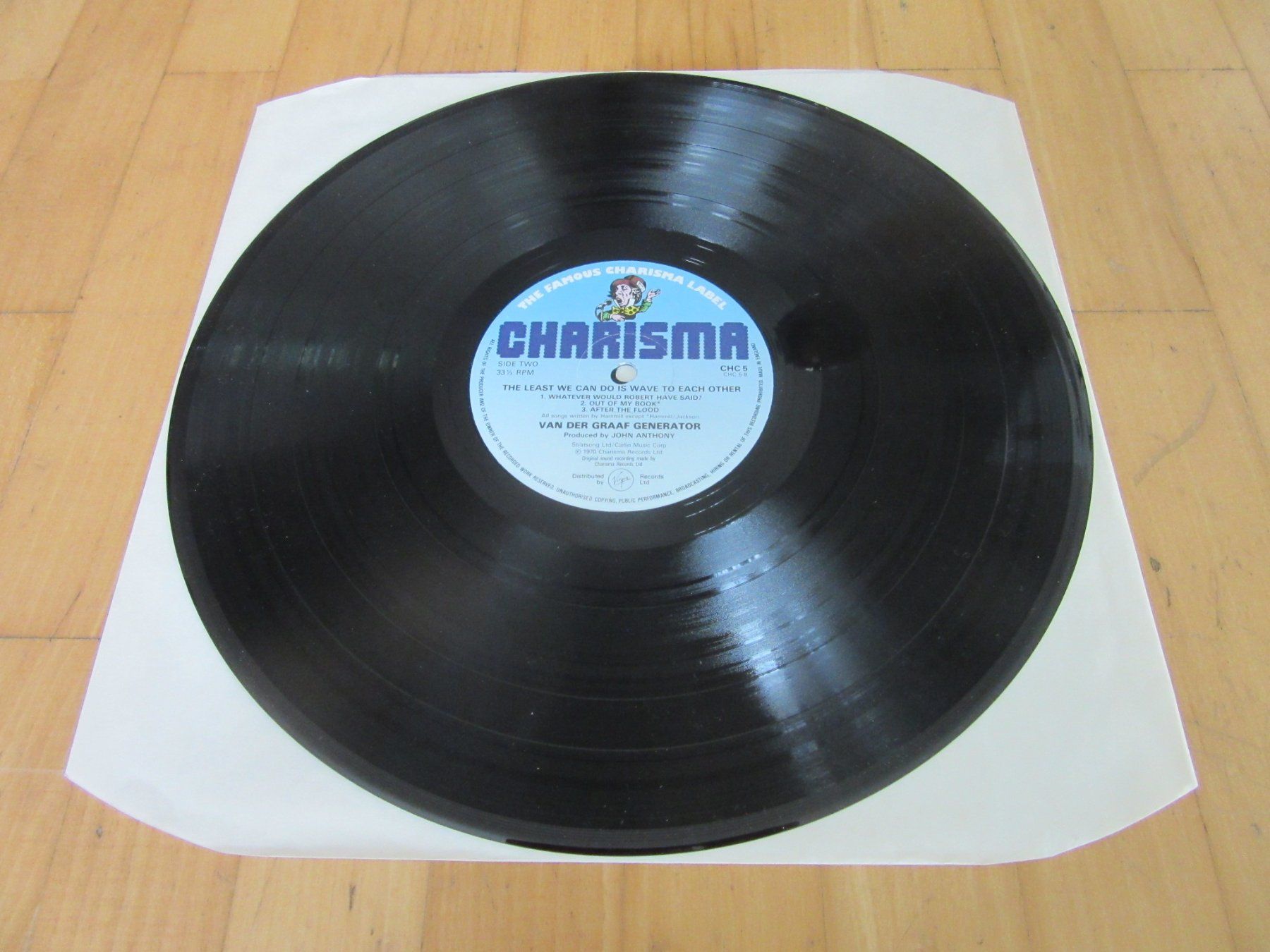 Dischi in vinile: Langspielplatte "VAN DER GRAAF GENERATOR" - THE LEAST WE C.. – Usato da Degersheim venduto da Tforelle 4
