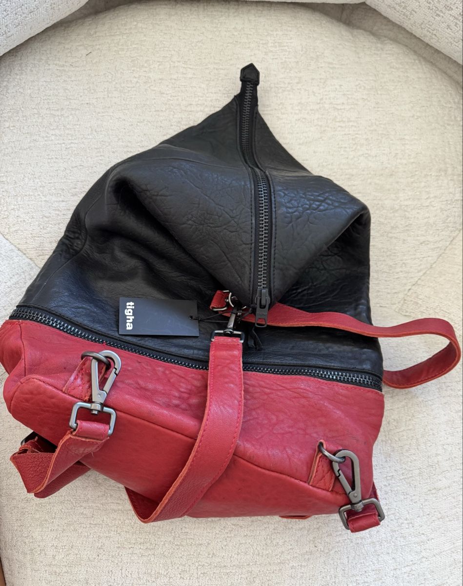 Sacs à dos: Tigha Leder Backpack / Weekender aus Schafleder – Neuf avec emballage d'origine à Zürich par di_archive