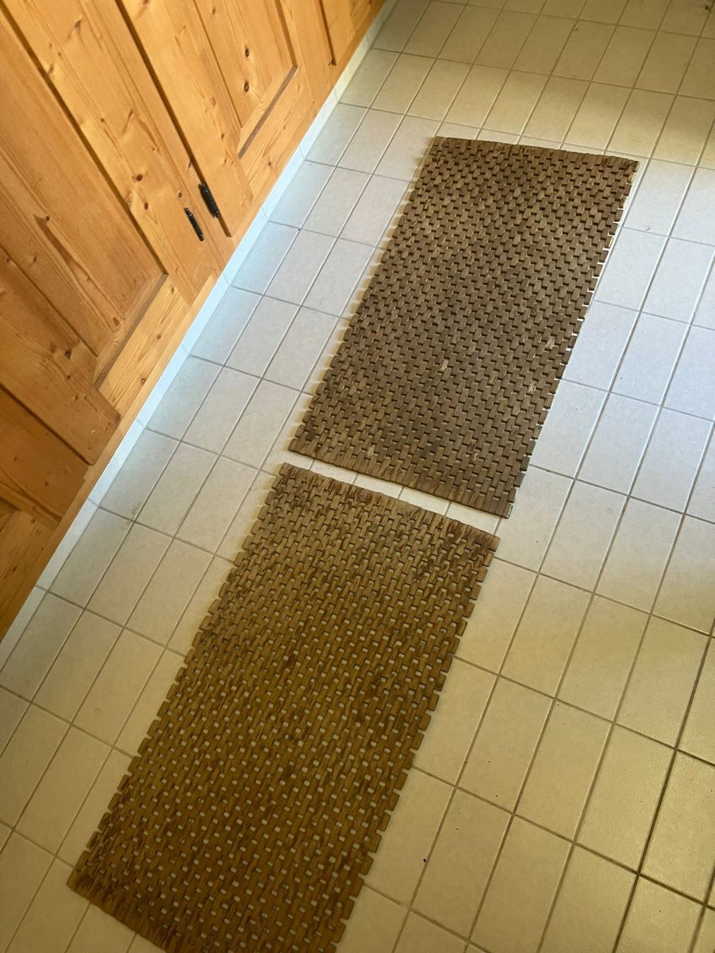 Tappetini fitness: Holzmatten 2 Stk. gebraucht – Usato da Appenzell venduto da oli_8dbc