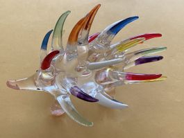 Stachelschwein aus Glas