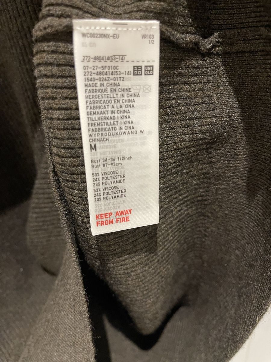 Uniqlo Maglioni & Felpe: Uniqlo Pullover, Rippstrick Polo-Style – Usato da Mauren venduto da toppiloppi 2