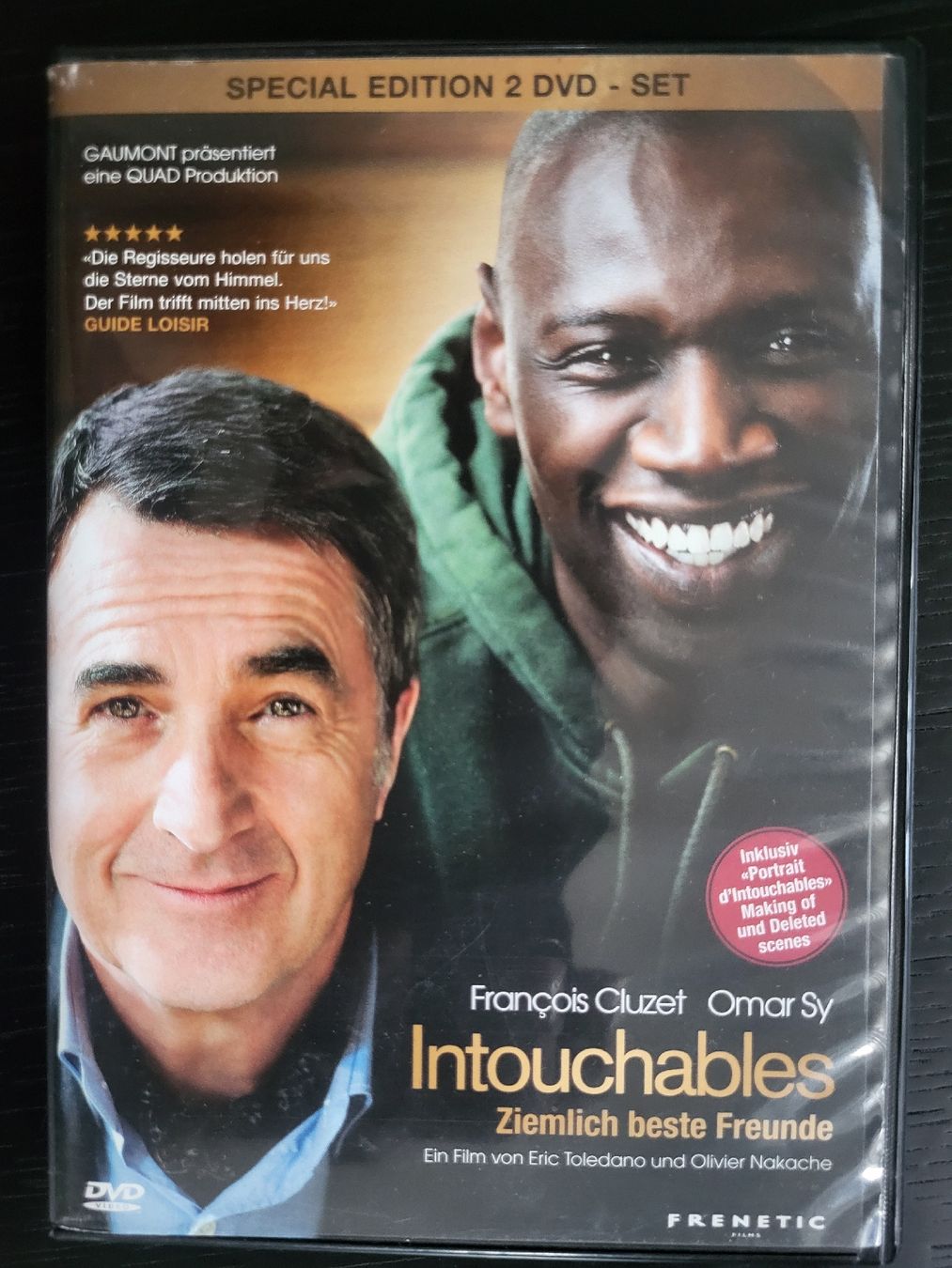 Tous les DVDs: Intouchables Ziemlich beste Freunde 2er Set SPECIAL EDIT – Neuf (Voir description) à Lausen par EisAmStiel