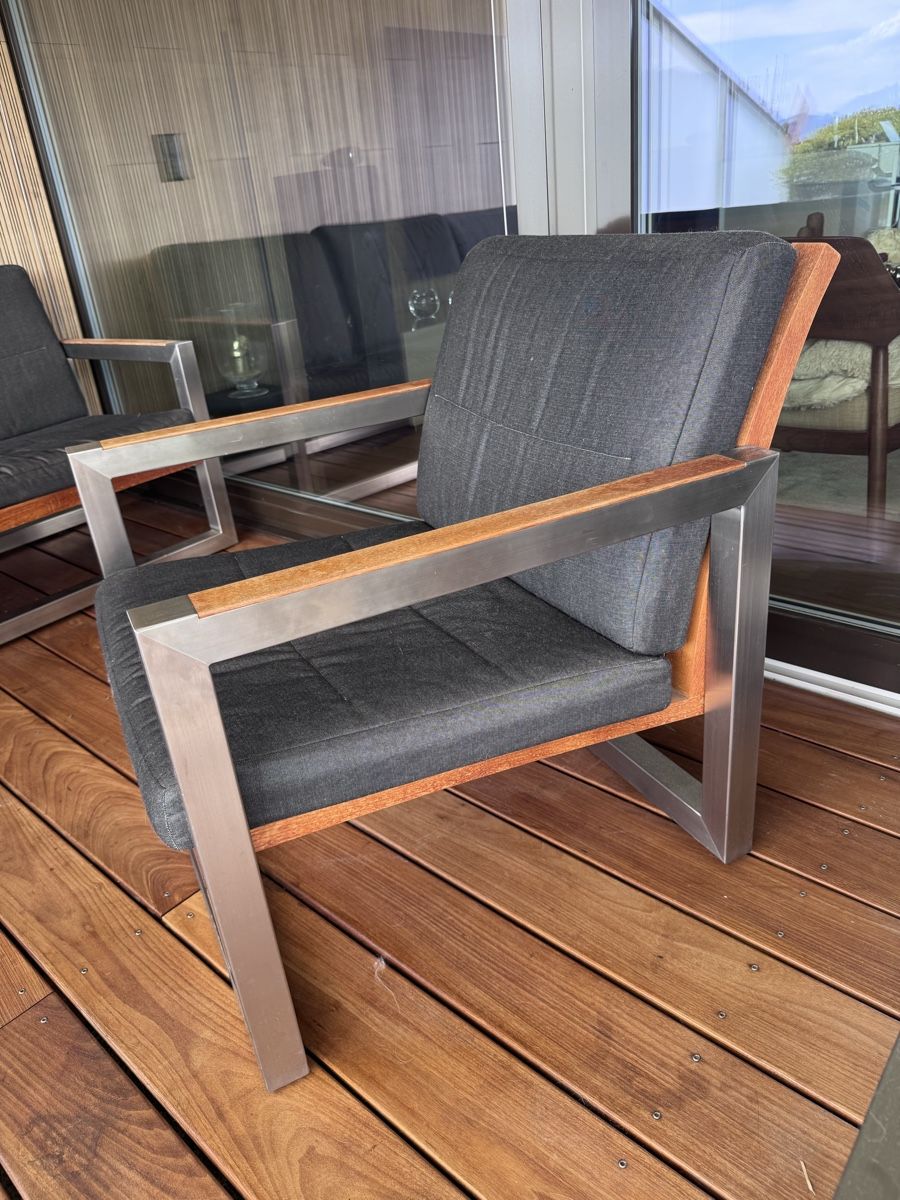 Royal Botania Divani: Royal Botania Sofa und Sessel Outdoor – Usato da Zug venduto da Sostratos66 3