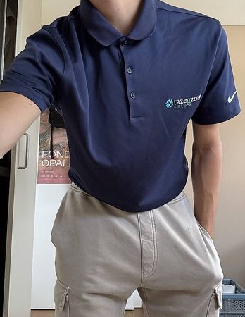 Nike -polo golf - M- bleu marine