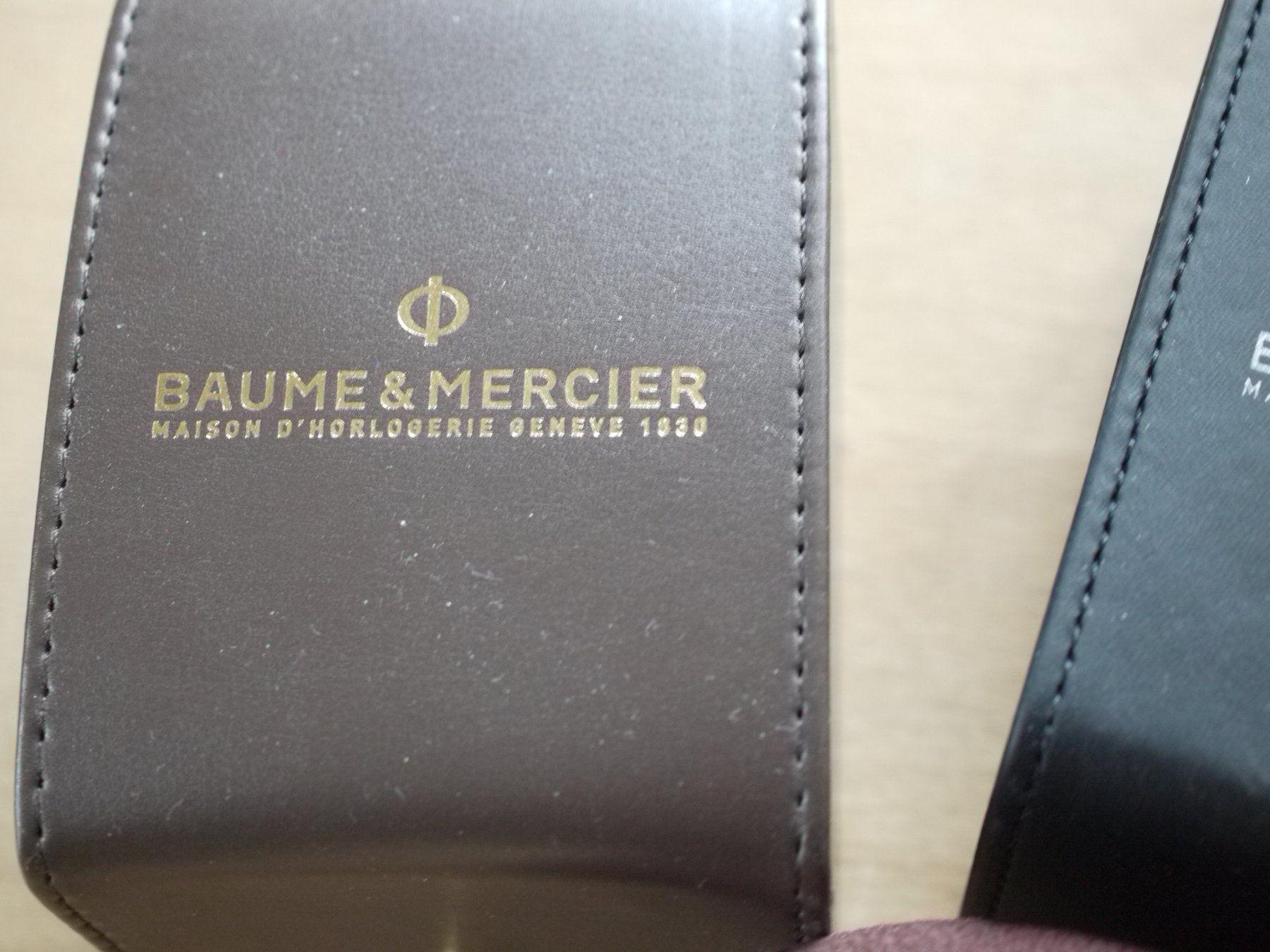 Baume & Mercier Scatole porta orologi: Baume & Mercier -3-Uhrenboxen – Usato da Gross venduto da Retro20 2