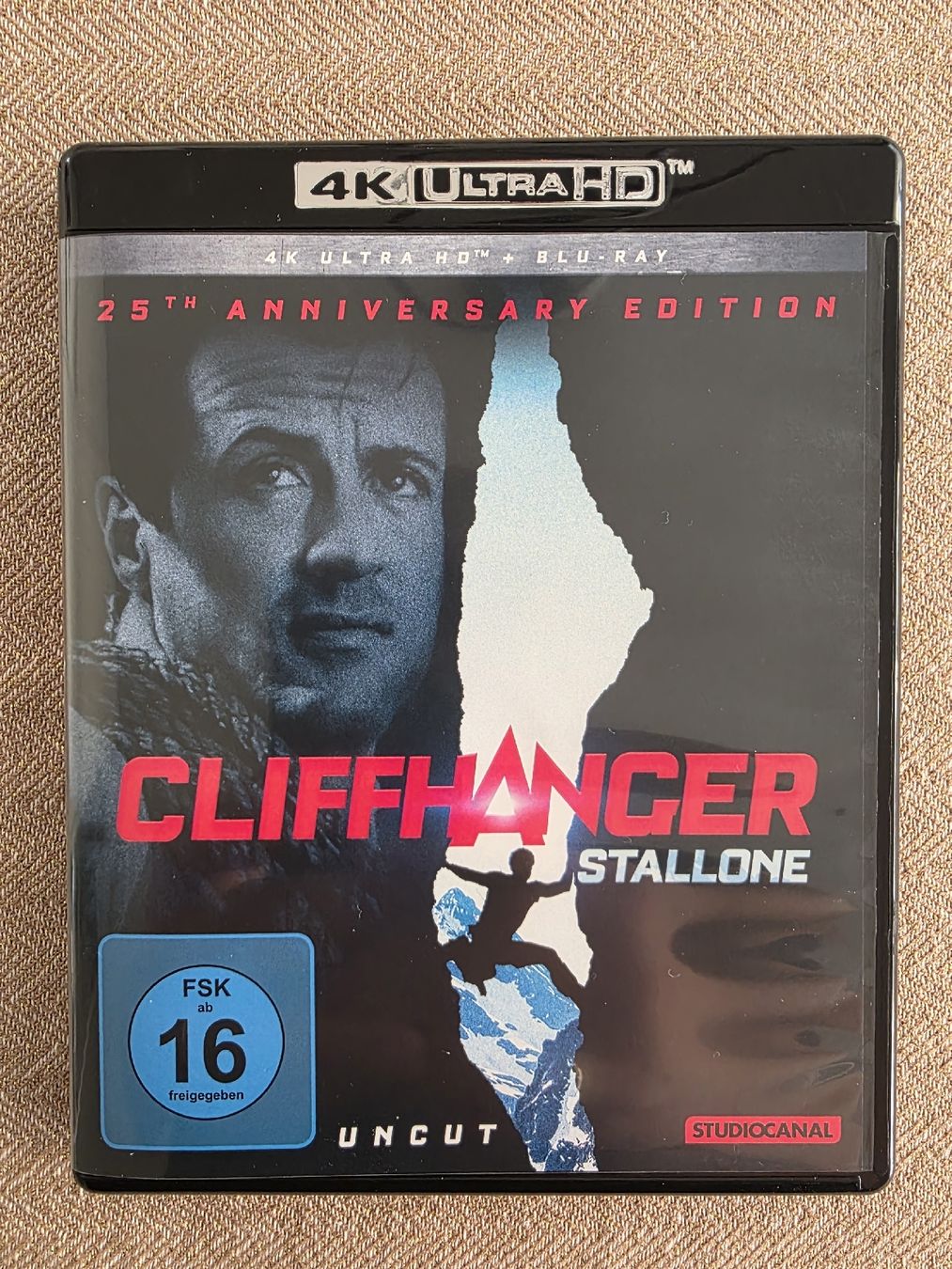 Alle DVDs: Cliffhanger 4K uncut – Neu (gemäss Beschreibung) aus Stein AG von eMODy