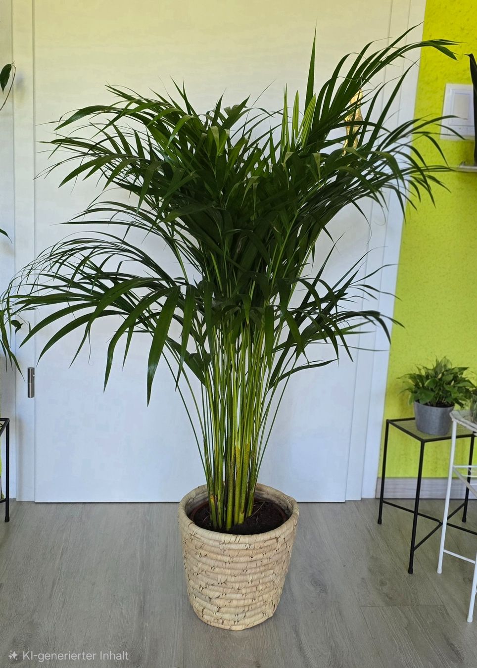 Plantes & graines: Areca Goldfrucht Palme inklusive Übertopf – D'occasion à Aarburg par Glitzerschein 3