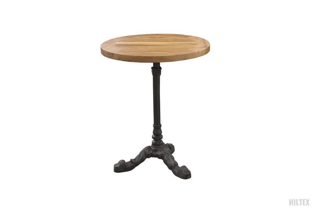 Bistrotisch Legends rund Teak-Altholzplatte (Neu und originalverpackt ...
