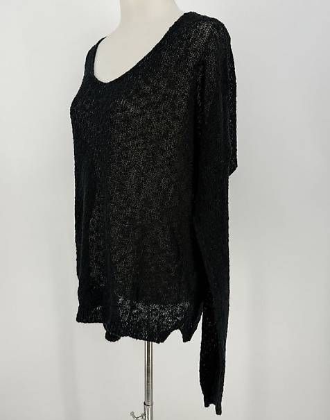 Tops: Oversized durchscheinendes luftiges langarm Top – Gebraucht aus Bern von Bluepop