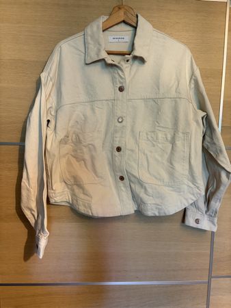 Jacke Reserved Baumwolle beige Grösse M guter Zustand