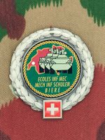 Béretemblem MECH INF SCHULEN BIERE