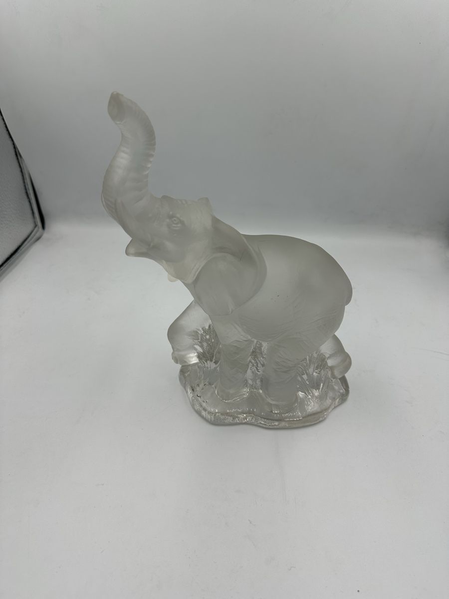 Lalique Statuette: Lalique grand éléphant – Usato da Bellevue venduto da bordeaux075cl 4
