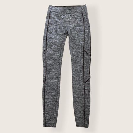 Graue Sportleggings