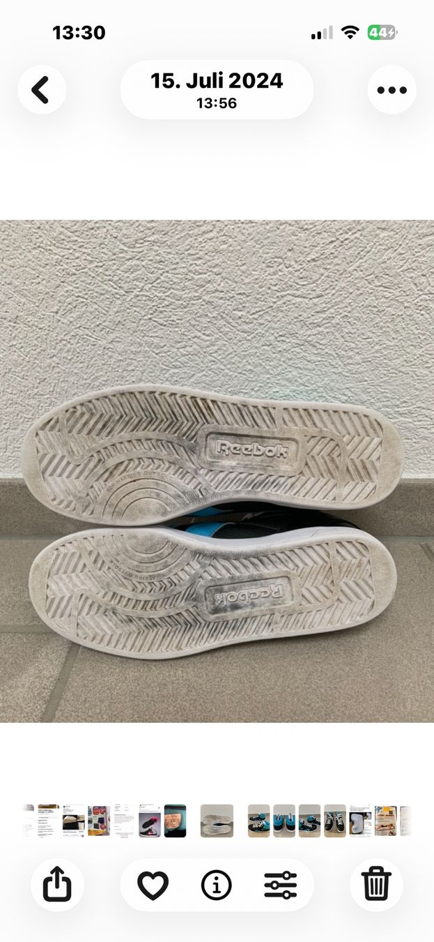 Reebok Herrenschuhe: Retro Vintage Reebok Sneaker high Gr. 38.5 – Neu (gemäss Beschreibung) aus Biberen von Badakab 4