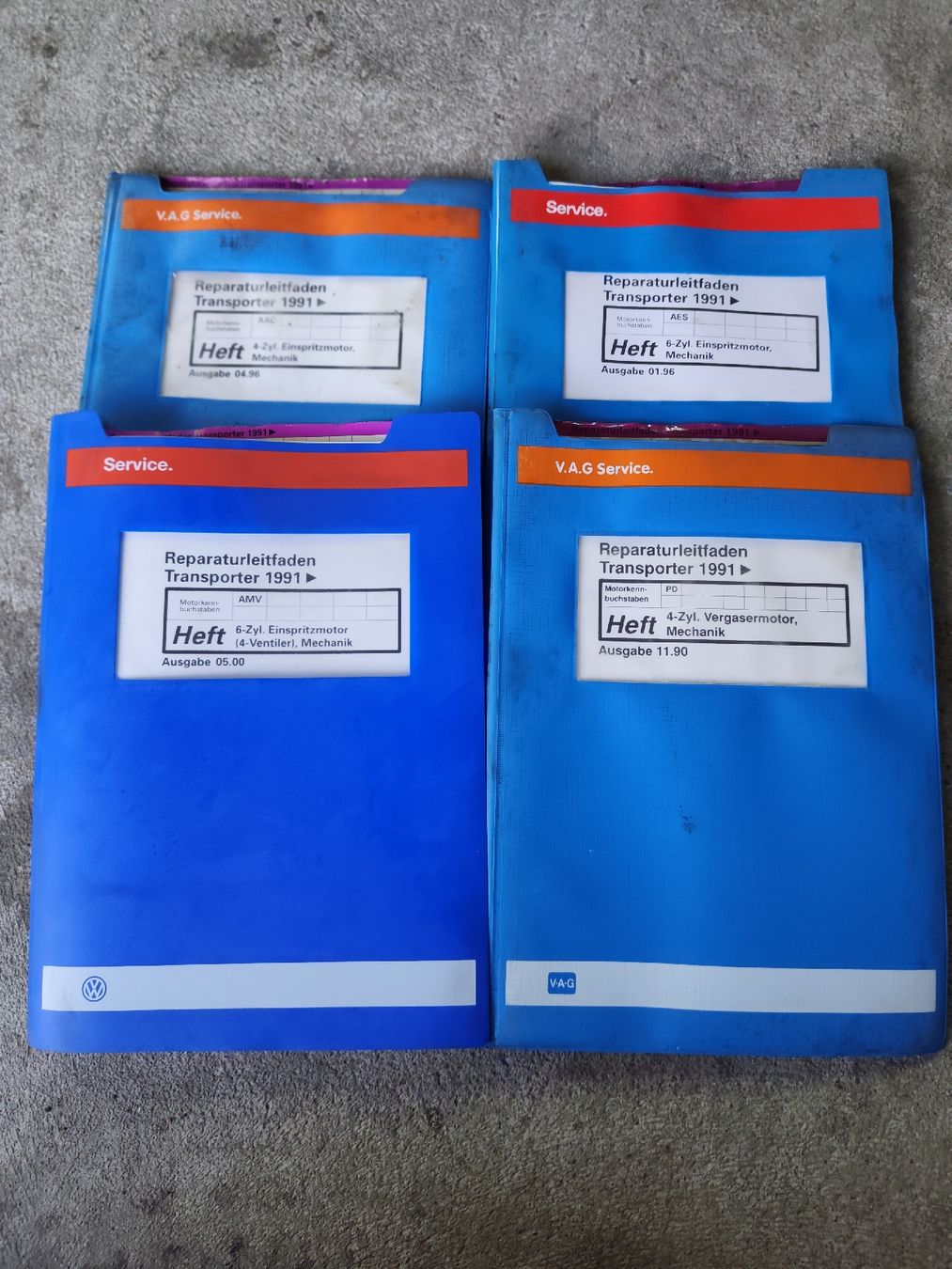 Libri: Werkstatthandbücher VW T4 – Usato da Rebstein venduto da andi322 1
