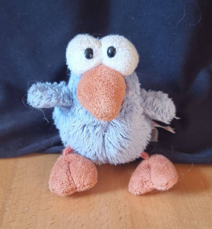 Niedlicher Filz-Schlüsselanhänger Als Vogel/Tier – Hellblau, Persönliches Geschenk