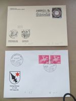 2 Sonderbriefe mit Werbestempel Aesch BL 1966+1976
