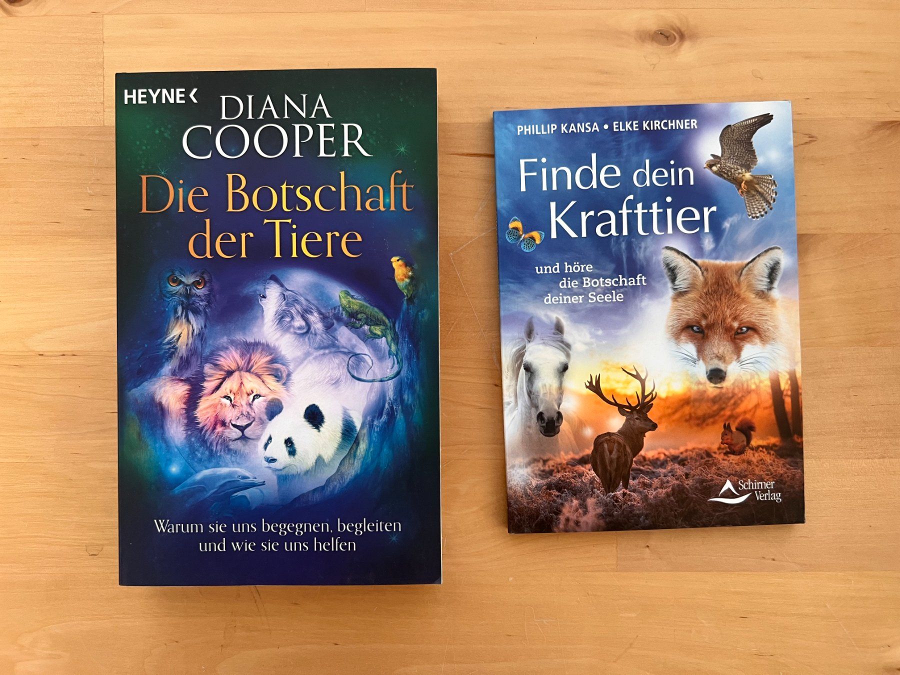 Libri: 2 Bücher: "Die Botschaft der Tiere" und "Krafttier" Top! – Nuovo (secondo la descrizione) da Zug venduto da Miamo