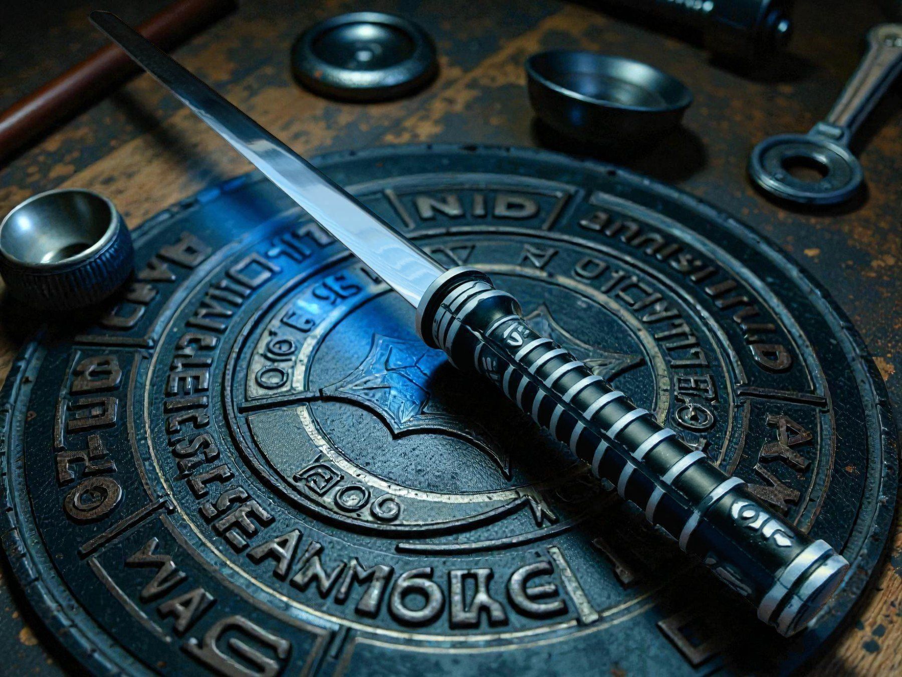 Altre raccolte & rarità: Blade Wesley Snipes SCHWERT Stahl 95cm – Nuovo e nell'imballaggio originale da Bergdietikon venduto da shopAgent 2