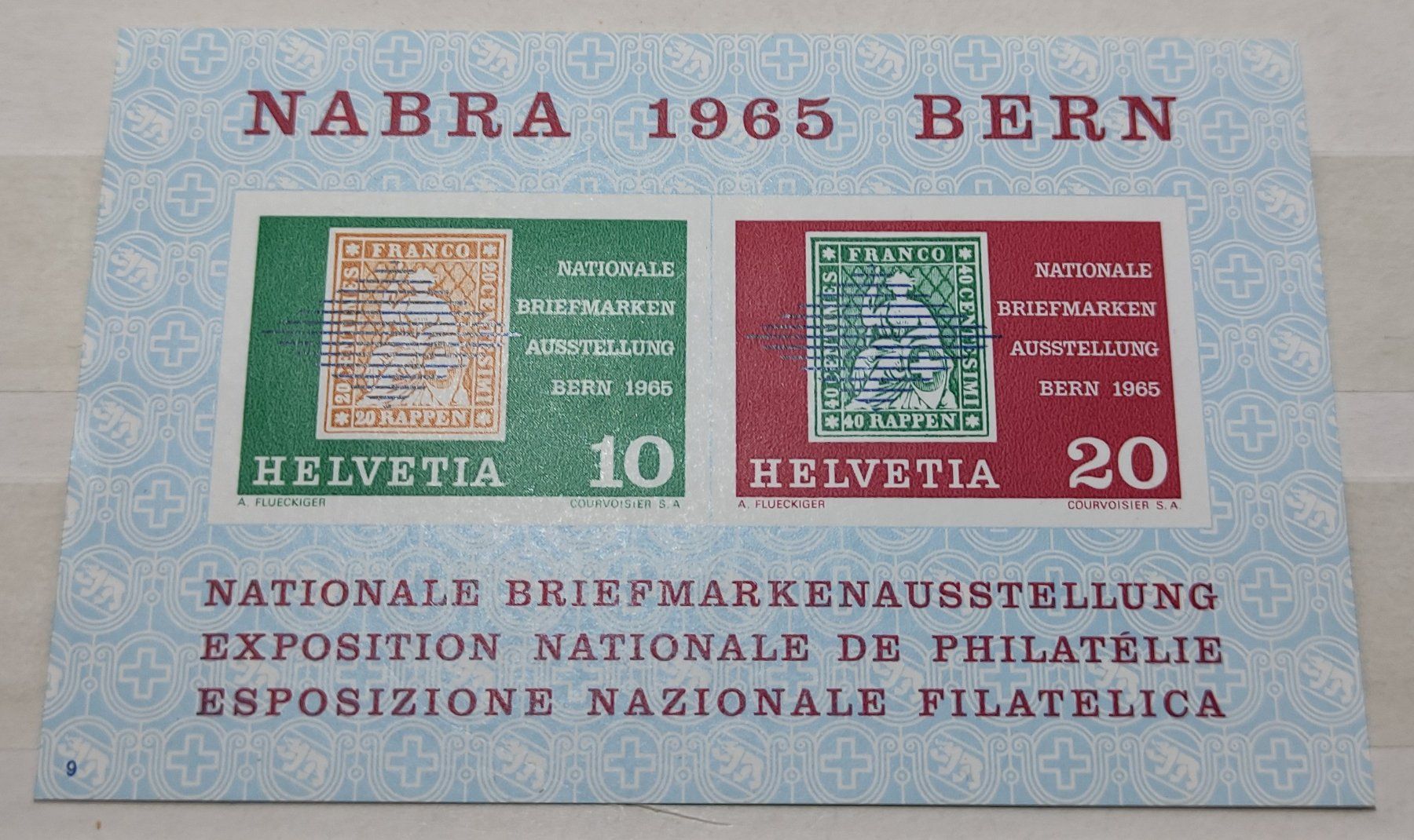 Tous les timbres: Briefmarken Nabra 1965 Bern – D'occasion à Baar par Maxlee75