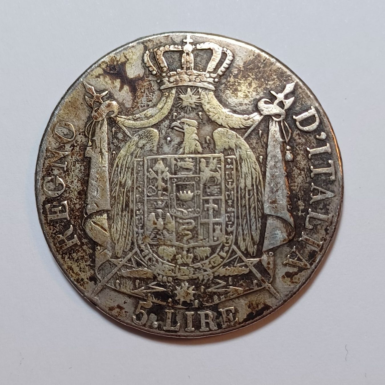 Tutti le monete: 5 Lire 1810 Italien – Usato da Pfäffikon ZH venduto da Welt_Muenzen 1