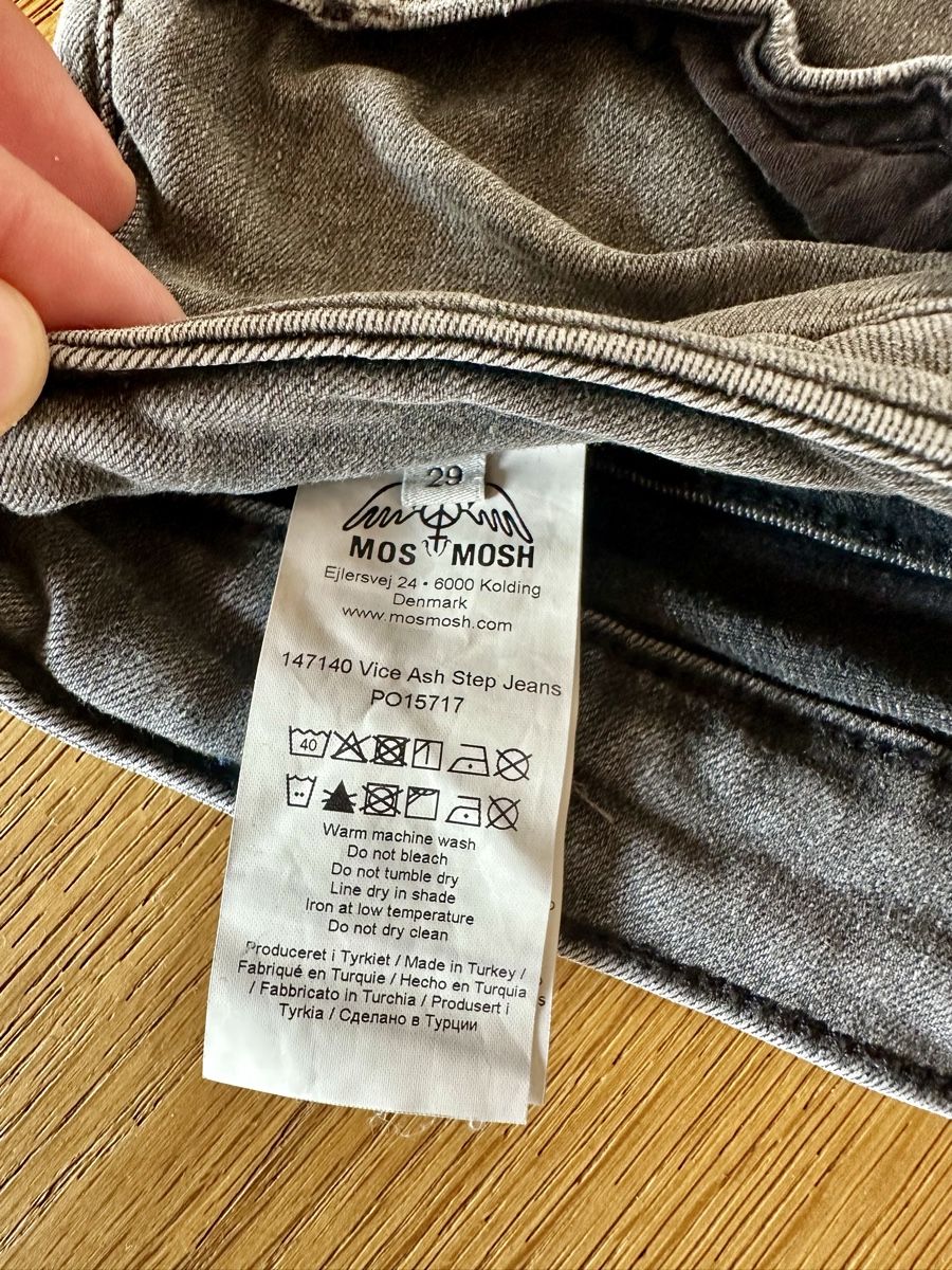 Mos mosh Jeans: Jeans MOS MOSH grau Grösse 29 top Zustand – Gebraucht aus Urswil von LMT89 3